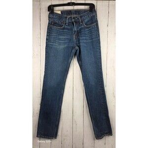 Abercrombie Kids Size 16 The A&F Skinny Blue Denim Jeans Youth EUC